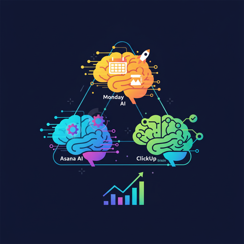 Asana AI vs. Monday AI vs. ClickUp Brain: Welches PM-Tool hat die beste KI?