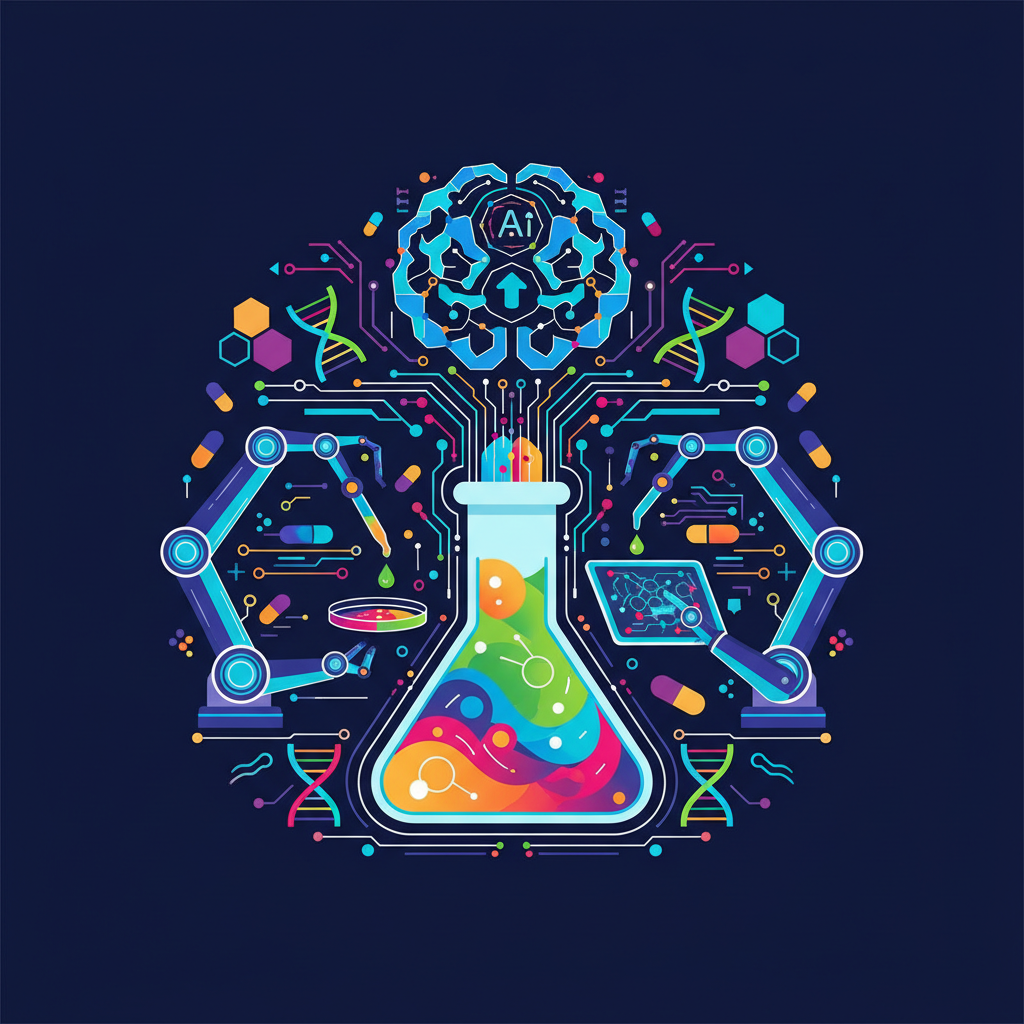 Revolution in Reagenzglas und Roboter: Wie KI Pharma und Life Sciences transformiert